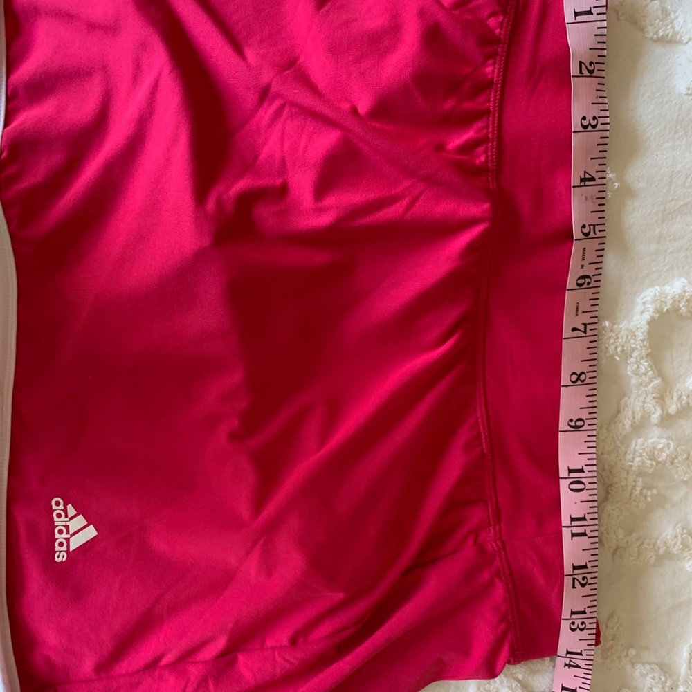 Raspberry Adidas Tennis Skirt